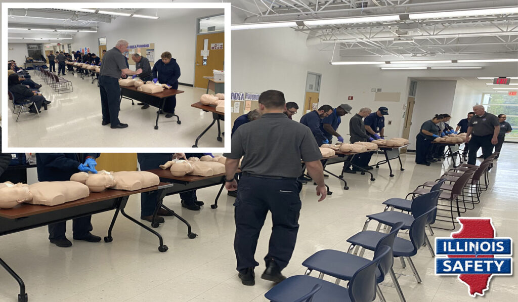 ACLS & PALS training at Illinois Safety