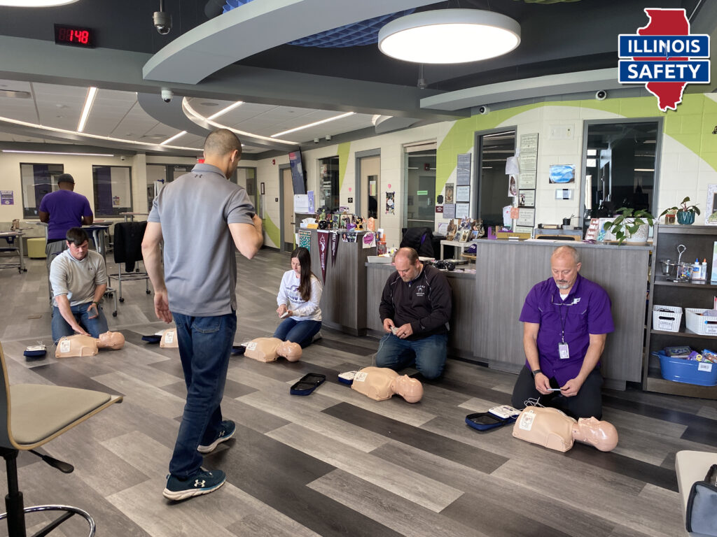 CPR Training at Illinois Safety