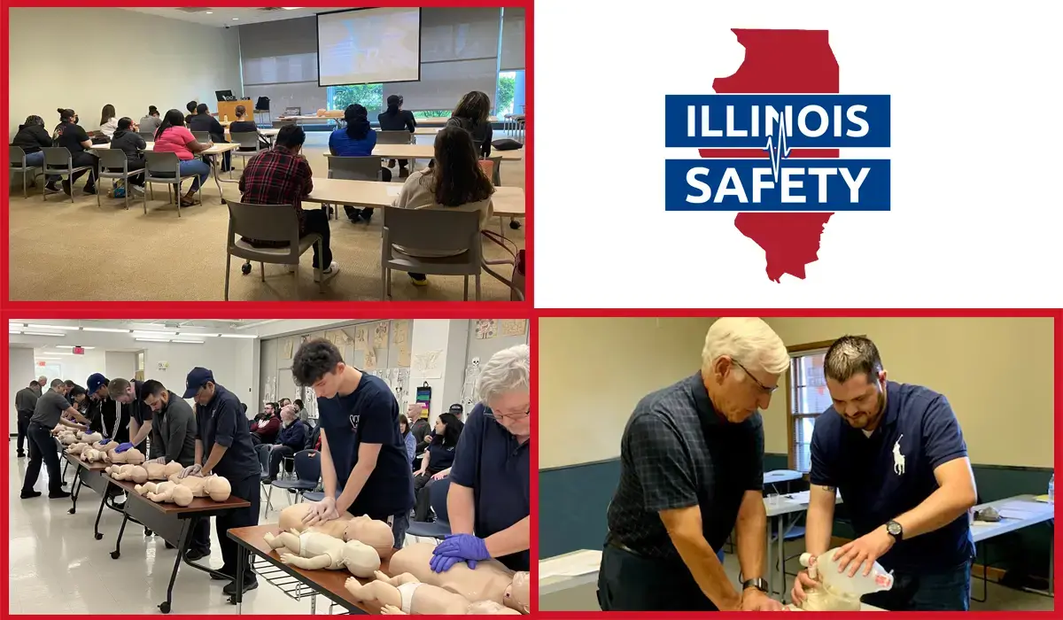 First-aid and life saving skills training.