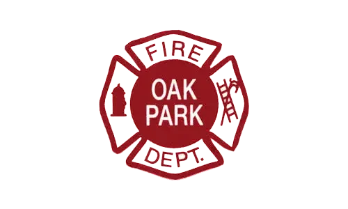 Fire Department Oak Park  Logo